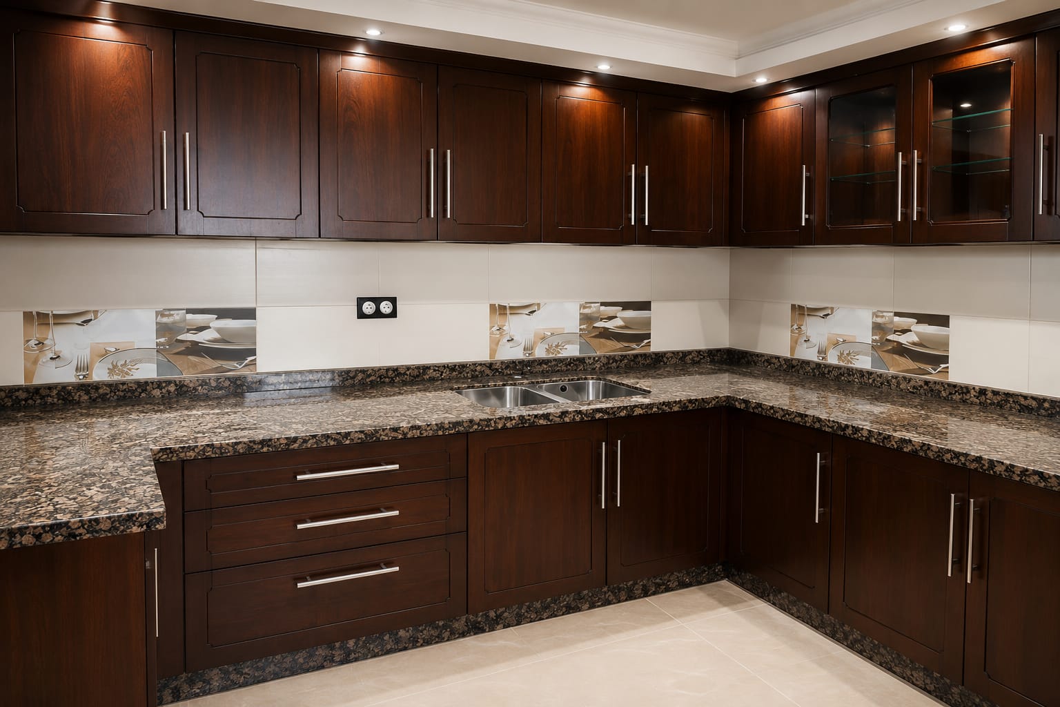 Cuisines sur mesure — exemple d’aménagement