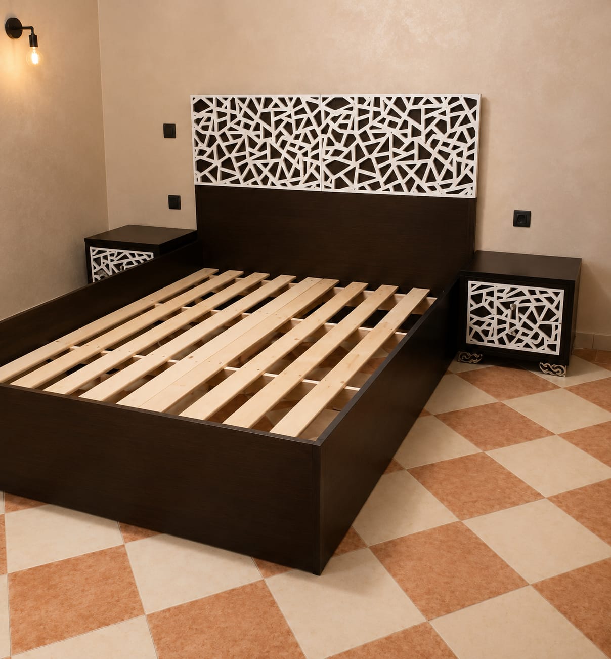 Chambres à coucher sur mesure — exemple d’aménagement